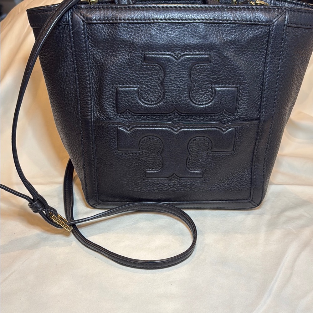 Tory Burch Black Leather Women's Bag